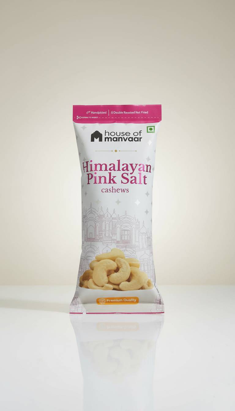 Himalayan Pink Salt Cashews (25g)