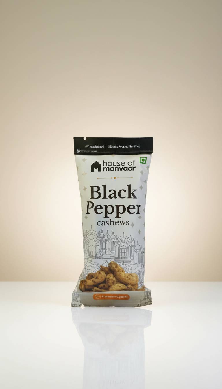 Black Pepper Cashews (25g)
