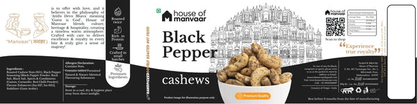 Black Pepper Cashews (100g)